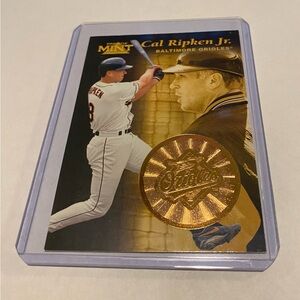 Cal Ripken Jr. 1997 Rare! Pinnacle Mint Collection Baseball Card # 4 of 30